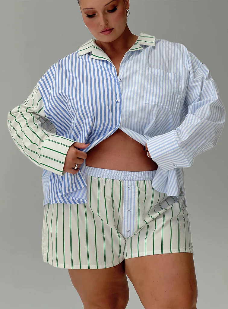 Broady Boxer Shorts Multi Curve | Princess Polly US