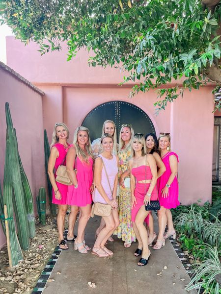 Rounding up our favorite pink dresses for spring and summer! There are so many great options for your parties, weddings and events! #dresses #pinkdresses 

#LTKunder100 #LTKSeasonal #LTKfit