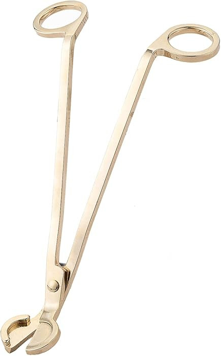 Candle Wick Trimmer, Candle Snuffer Long Handle, Polished Stainless Steel Wick Clipper Cutter, Sc... | Amazon (US)