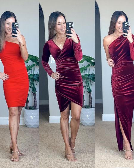 Gorgeous holiday party styles!

I am wearing size S in all dresses - TTS!

Holiday  Holiday party  Holiday dress  Holiday party dress  Holiday party outfit  Christmas  Christmas party  Christmas dress  Red dress  Velvet dress  Cocktail dress  Long dress  Long sleeve dress 

#LTKHoliday #LTKstyletip #LTKparties