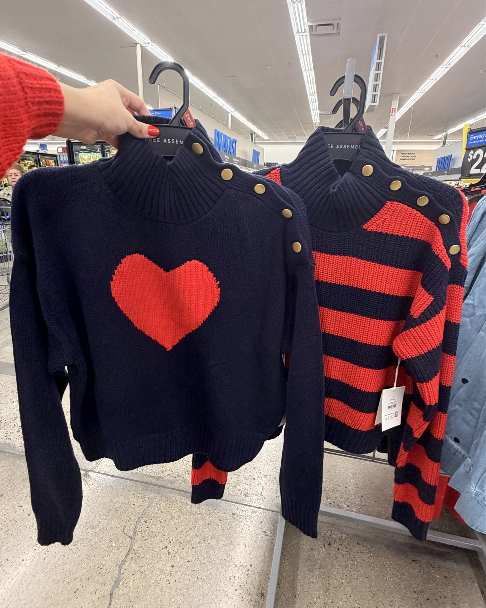 Sweet Mockneck sweaters with embellished buttons are calling my name. ❤️ 

#LTKootd