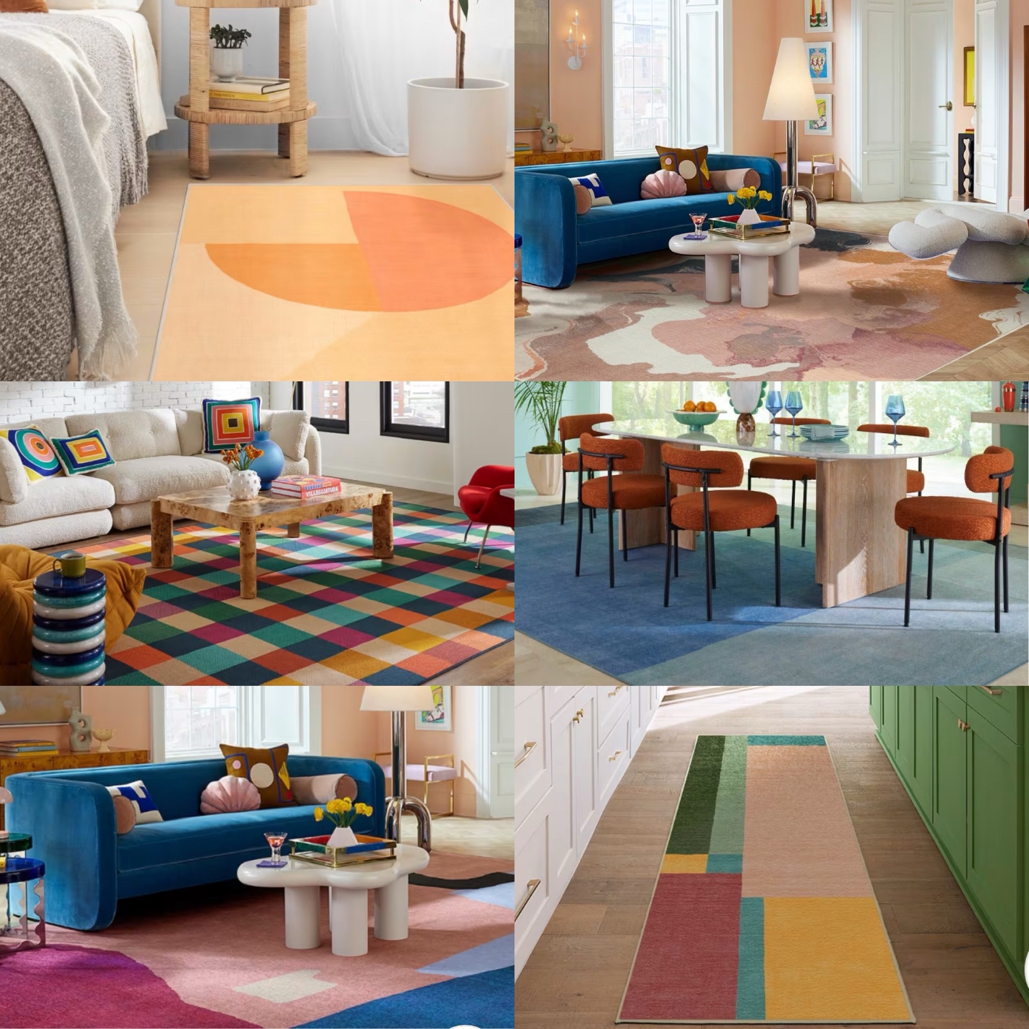 Ruggable launched second collection featuring  three Pantone colors—Pale Peach, Kelp Forest and Coastal Shade. Love the bold color palettes that are retro- inspired. Check out our handpicked designs. 

#LTKFamily #LTKSeasonal #LTKHome