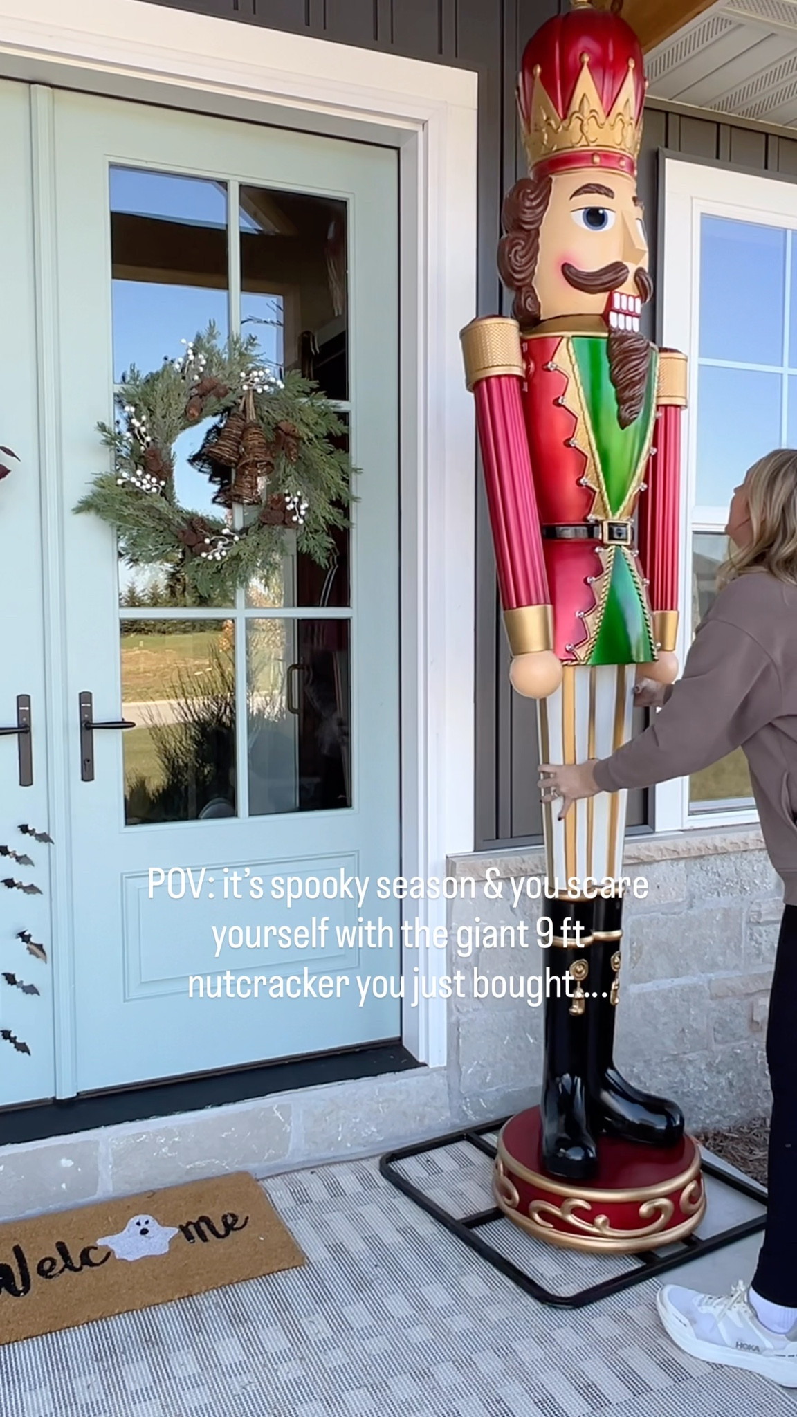 9 ft nutcrackers back in stock! These light up and play music! Will sell out! 

#LTKSeasonal #LTKParties #LTKHome