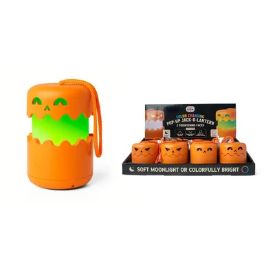 Spooky Lites! Color Changing Pop-Up Jack-O-Lantern | JoJo Mommy