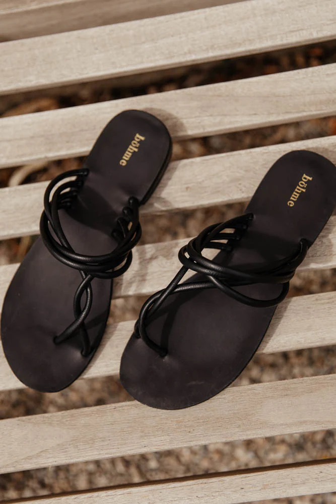 Adeline Sandals in Black - FINAL SALE | Böhme US