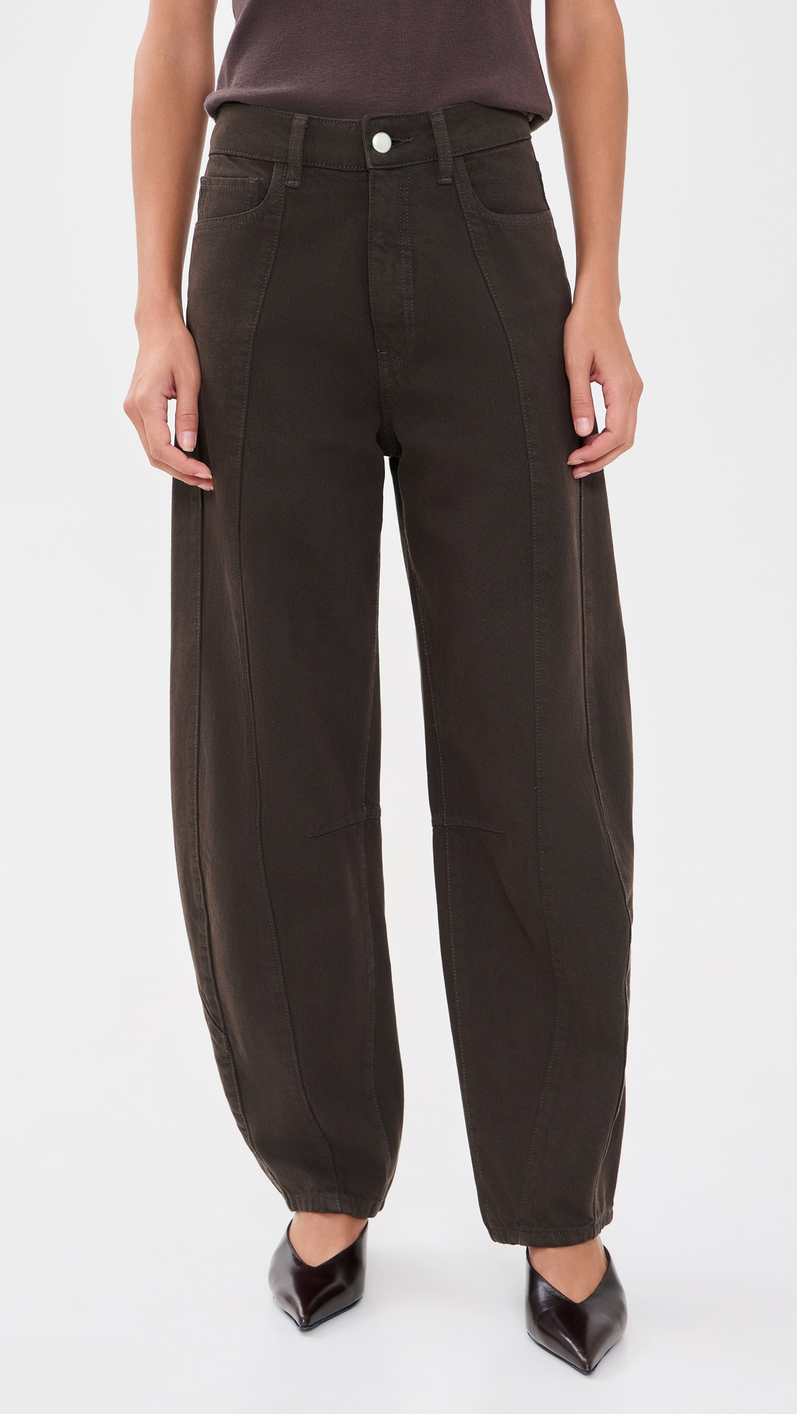 DL1961 Miro Barrel Jeans tobacco (highluxe) 24 | Shopbop