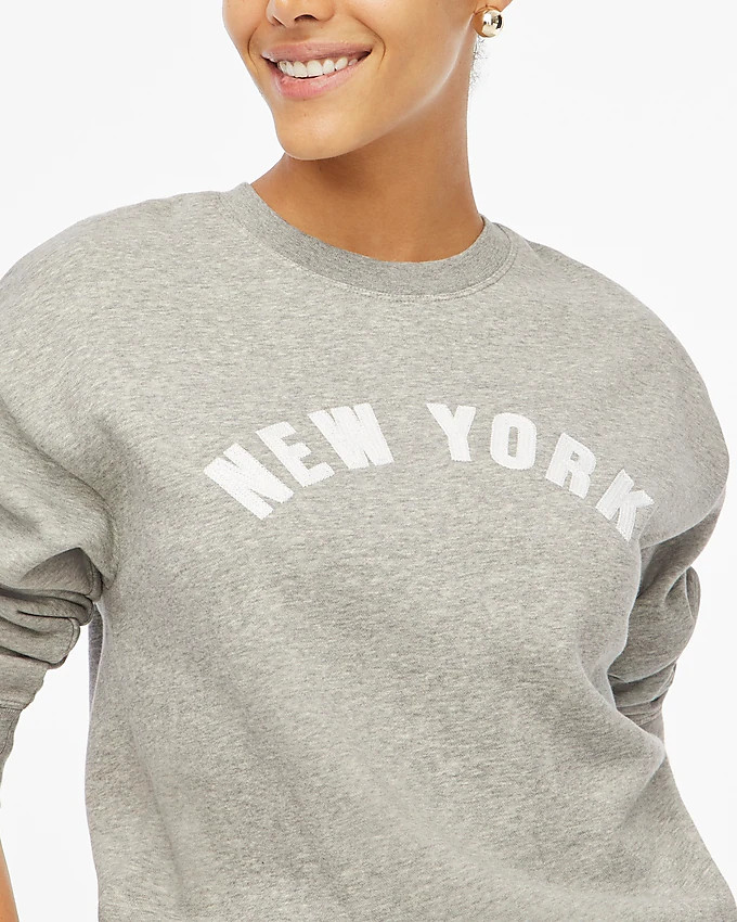 New York graphic sweatshirt | J.Crew Factory