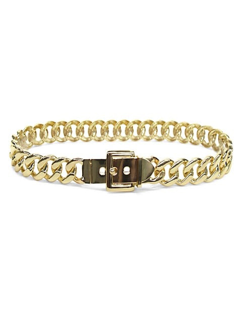 Marcel Goldtone Chain Belt | Saks Fifth Avenue