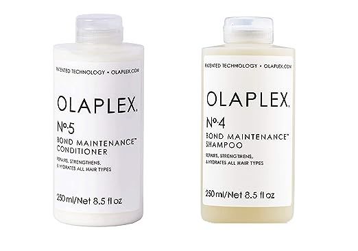 Olaplex No.5 Bond Maintenance Conditioner, 8.5 Fl Oz with Olaplex No.4 Bond Maintenance Shampoo, ... | Amazon (US)