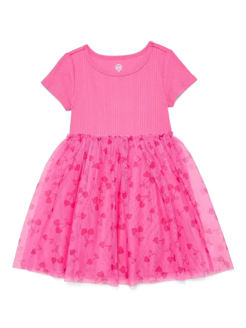 Wonder Nation Toddler Girls Tutu Dress, Sizes 12M-5T | Walmart (US)