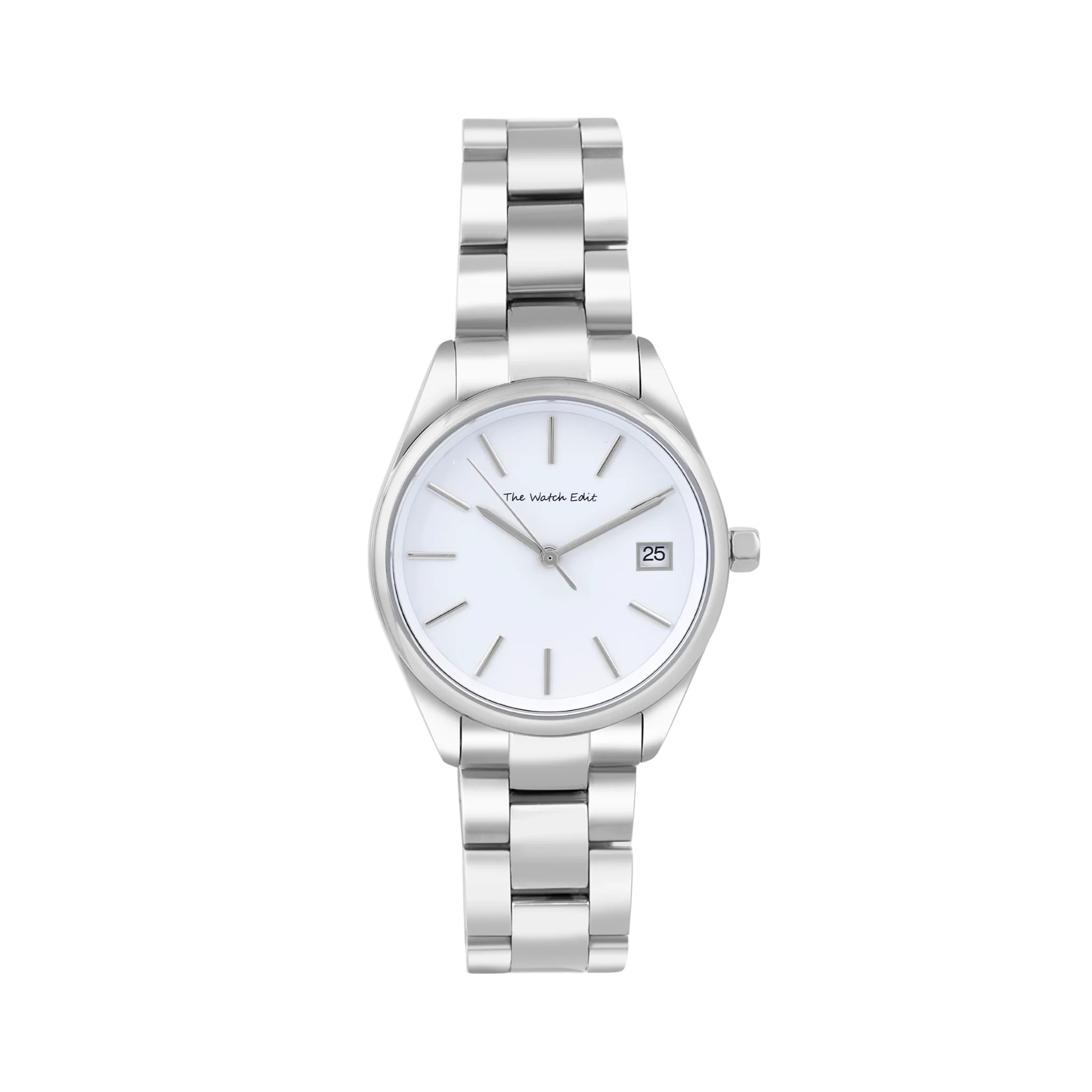 The Helmsley Women's Watch with Polished Stainless Steel | The Watch Edit