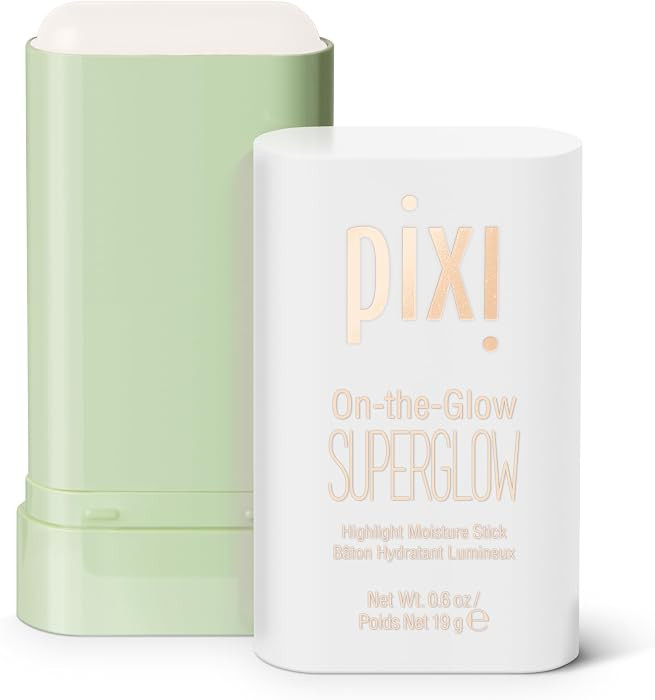 Pixi On-the-Glow SuperGlow | Shade IcePearl | Hydrating Highlighter Stick with Ginseng, Aloe Vera... | Amazon (US)