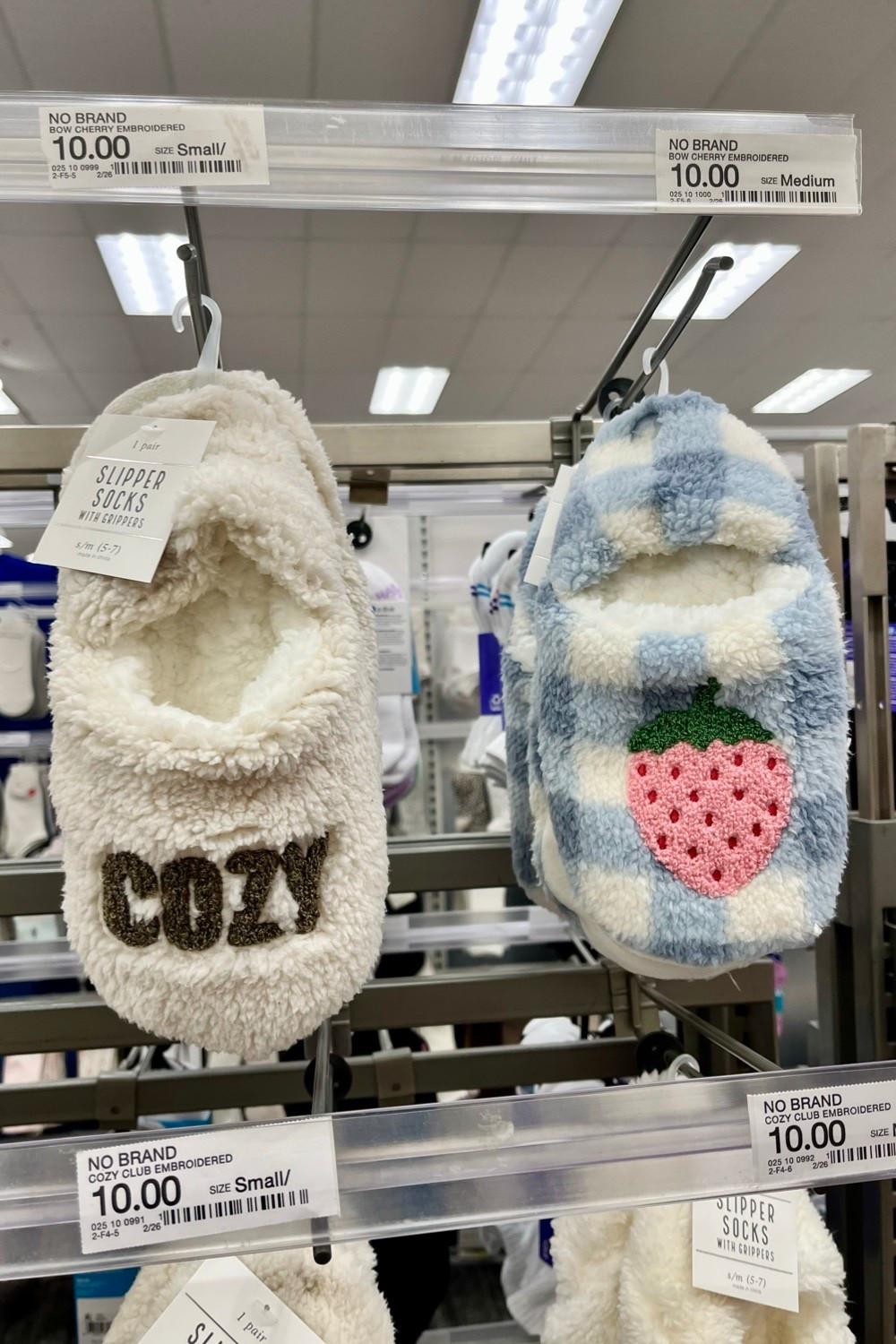 These fun slipper socks are only $10 at Target, an affordable gift idea for your bridal party. More styles available. 

Bridesmaid gifts, affordable gift ideas. 

#LTKWedding #LTKSeasonal