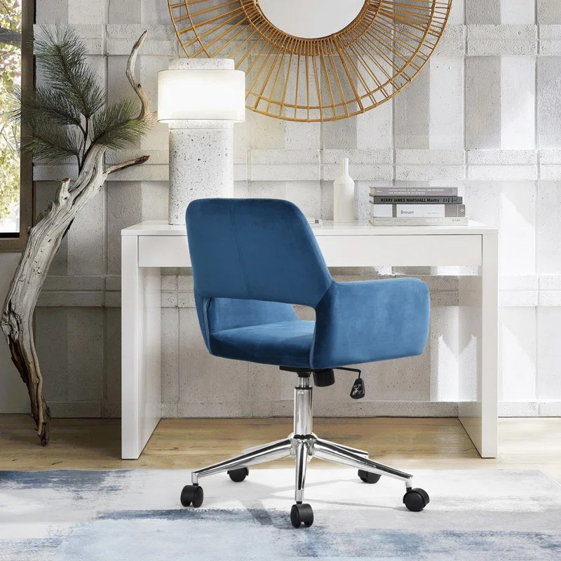 Inez Velvet Task Chair | Wayfair North America