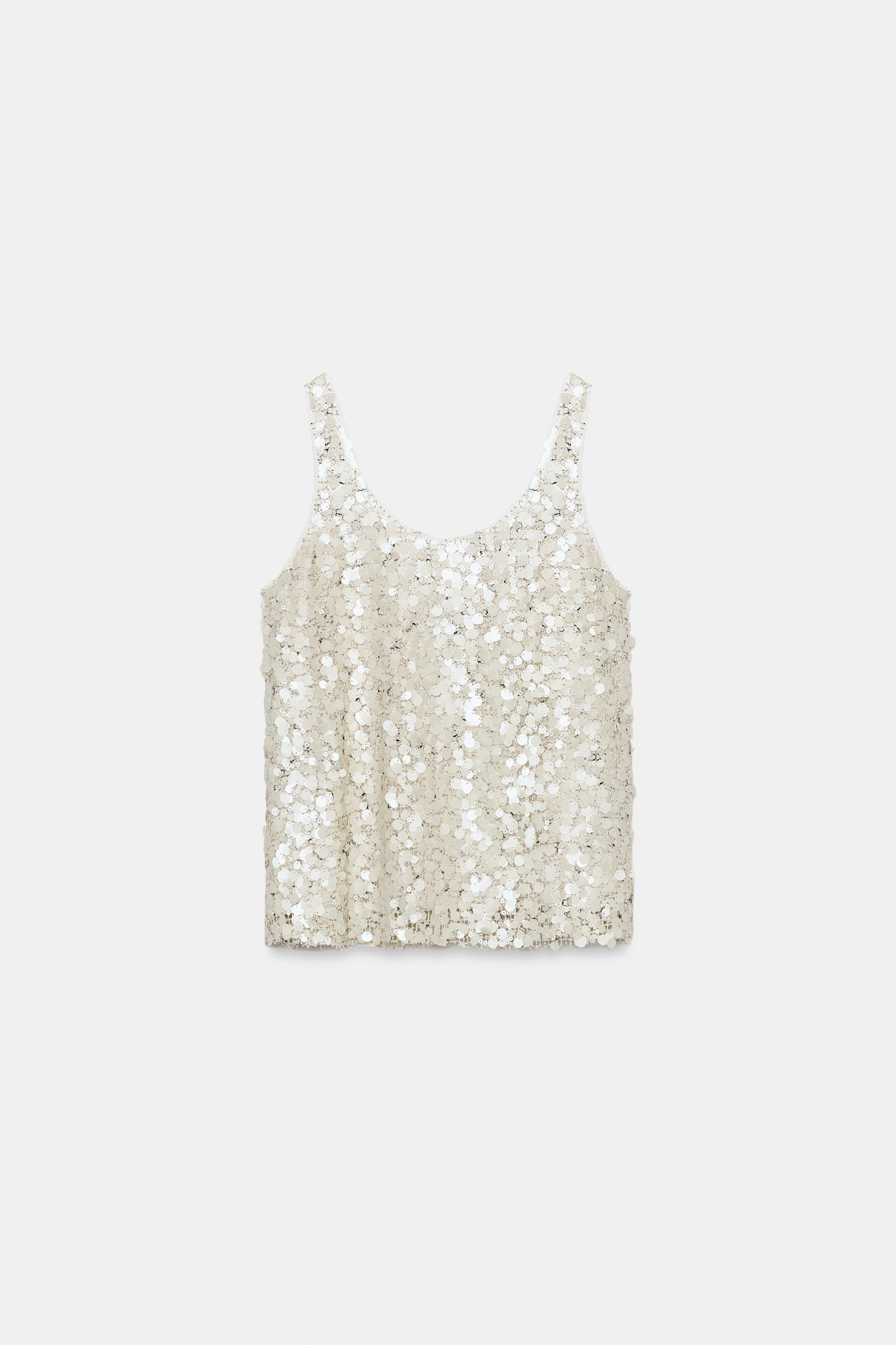 SEQUIN TANK TOP | Zara US