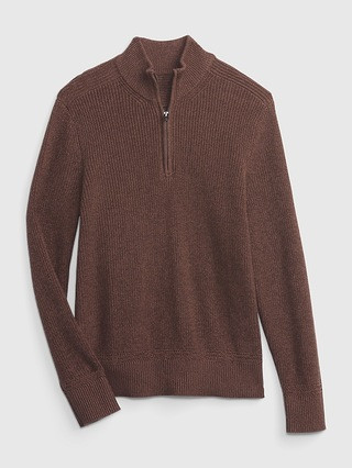 Rib Half-Zip Sweater | Gap (US)