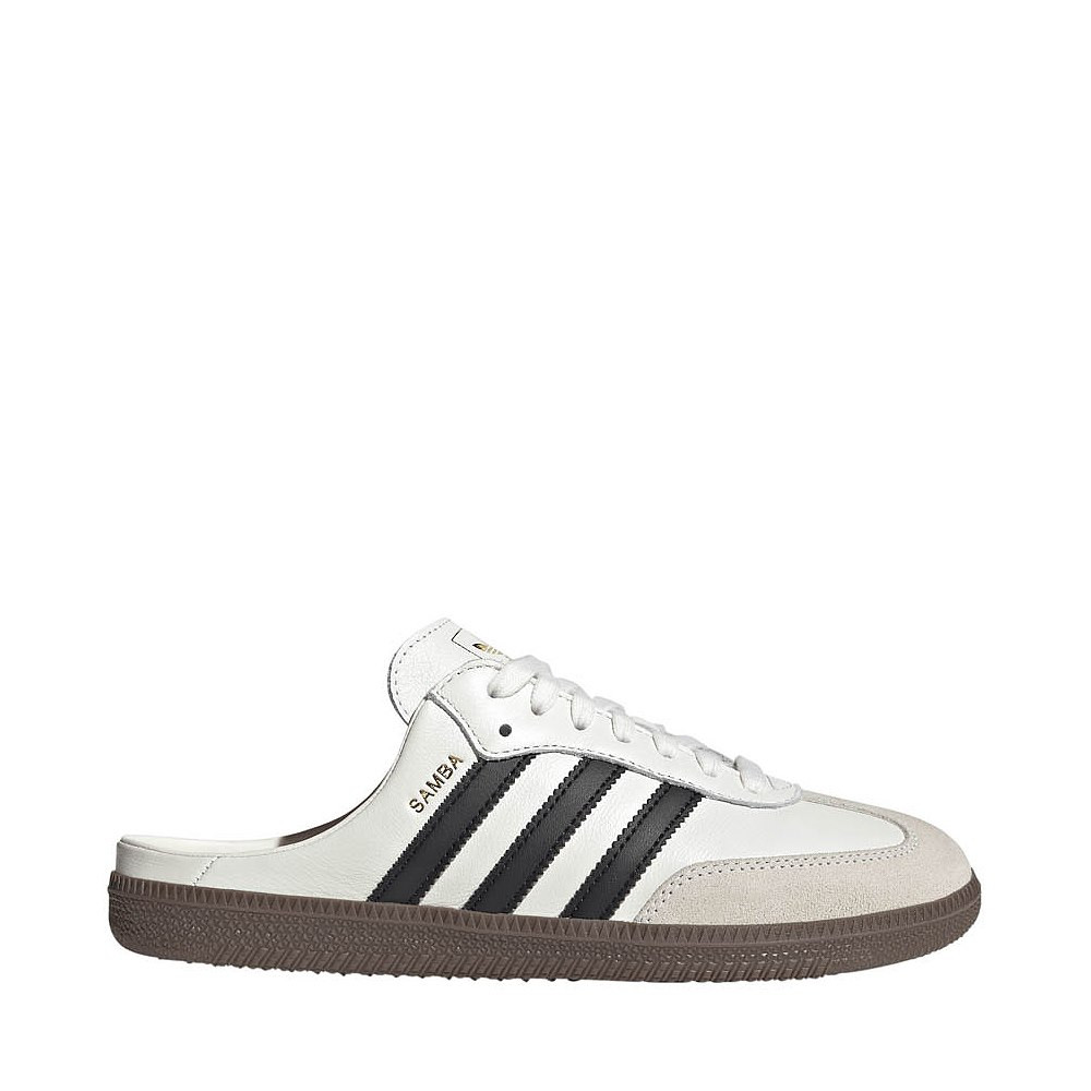 Womens adidas Samba OG Mule Casual Shoe - Cloud White / Core Black / Gum | Journeys