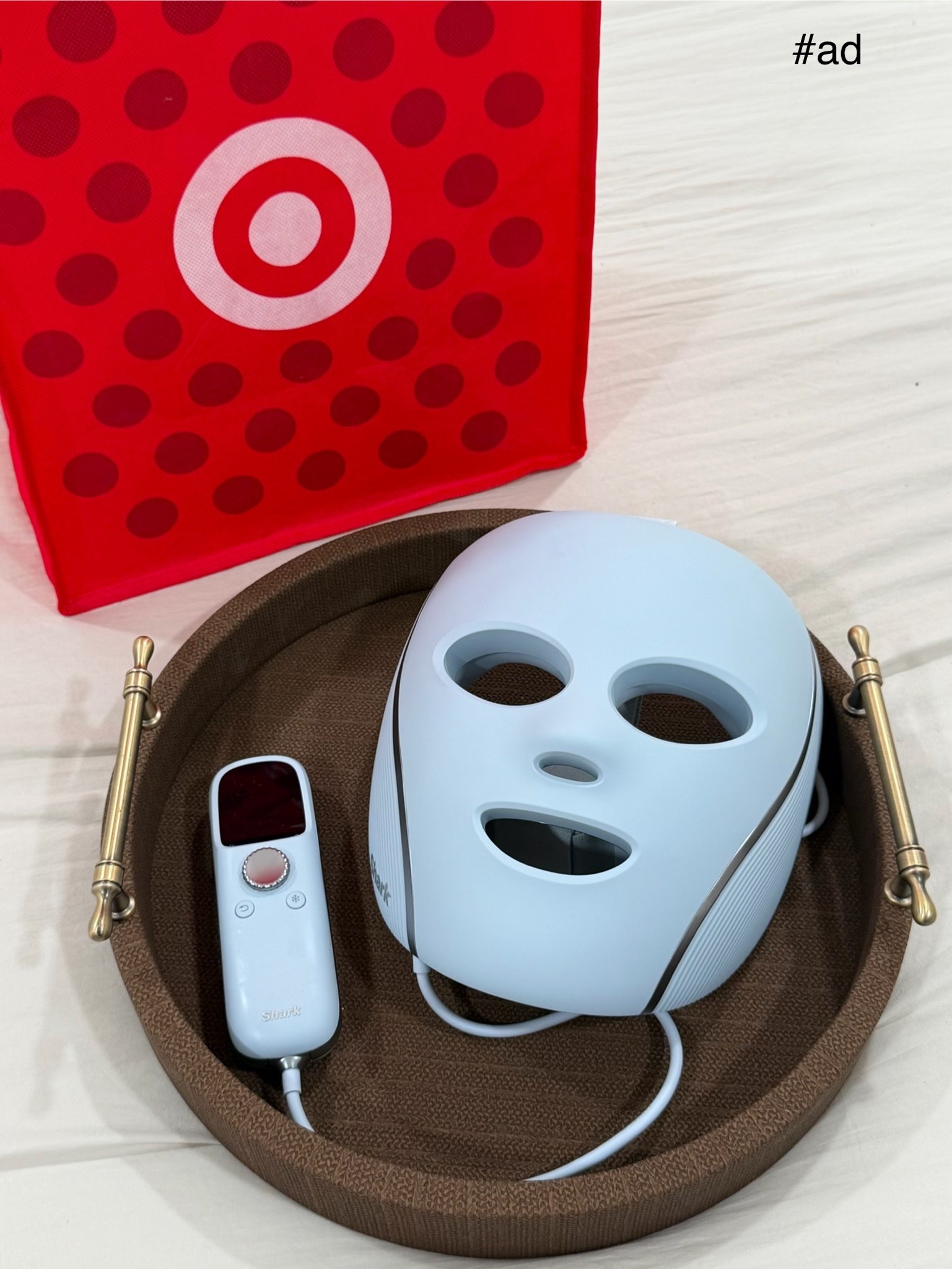 #ad you can now find the viral @sharkbeauty CryoGlow LED Face Mask at @target! Linked in my LTK! This has been a game changer in my everyday routine. Helps with fine lines and acne #targetpartner #sharkbeauty #targetbeauty #targetfinds #beautyroutine @ltk #liketkit