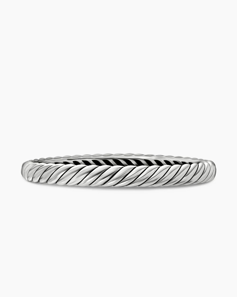 David Yurman | Sculpted Cable Bangle Bracelet in Sterling Silver, 7mm | David Yurman