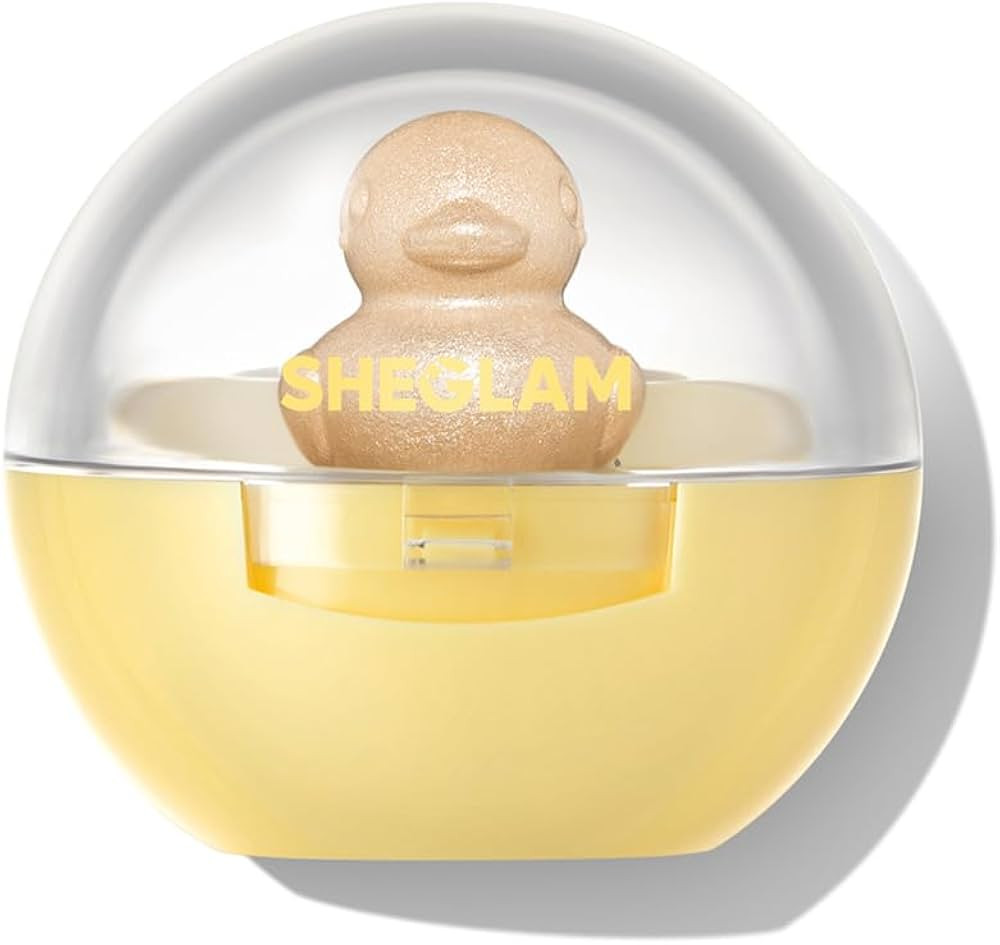 SHEGLAM Lucky Duck 3D Highlighter High Glossy Narutal Glow Finish Long Lasting Highlighter Makeup | Amazon (US)