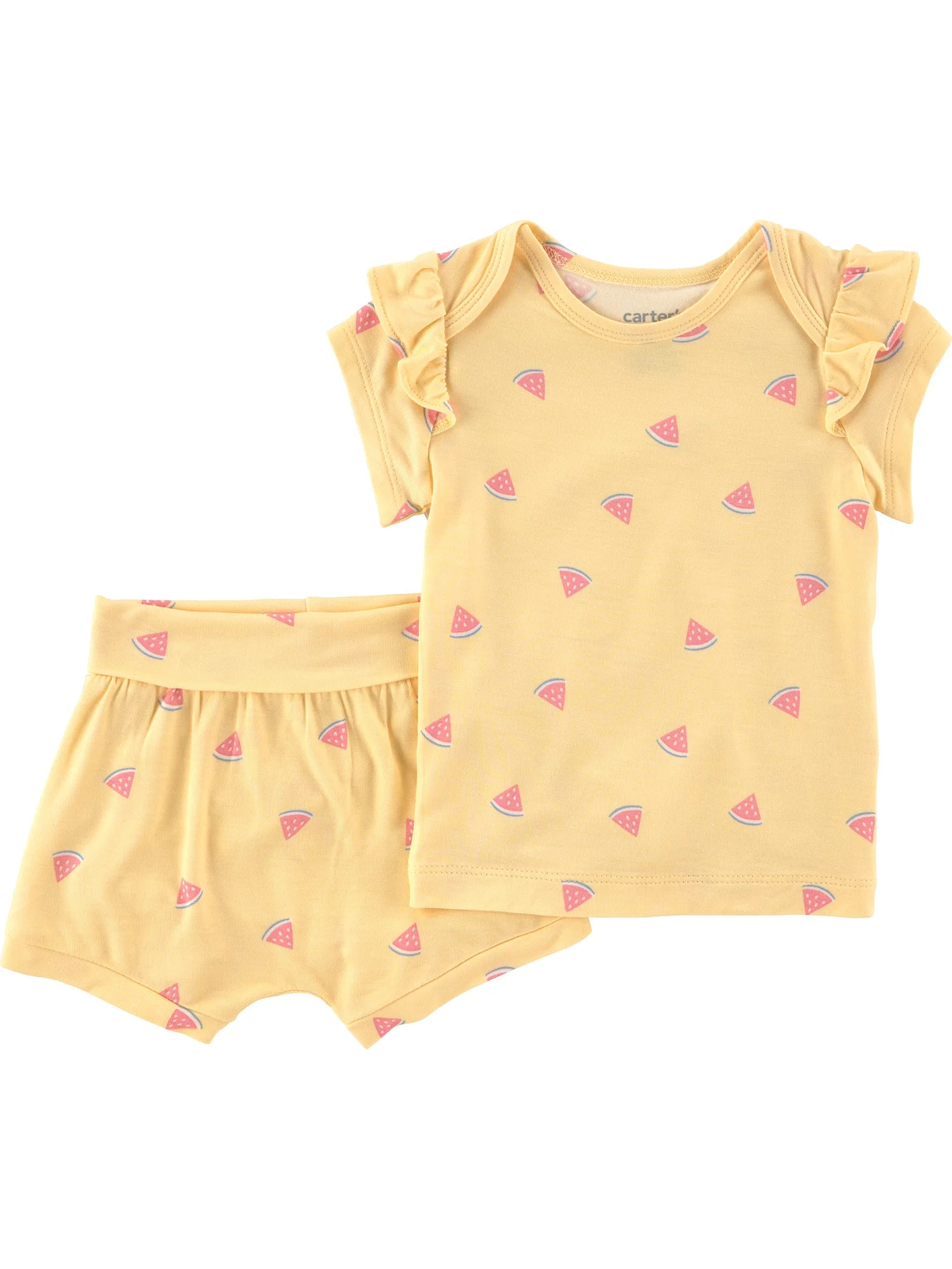 Carter's Child of Mine Baby ComfySoft Outfit Set, 2-Piece, Sizes Preemie-18 Months | Walmart (US)