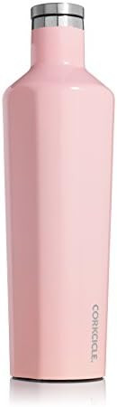 Corkcicle Canteen - Water Bottle & Thermos - Triple Insulated Stainless Steel, 25 oz, Gloss Rose ... | Amazon (US)