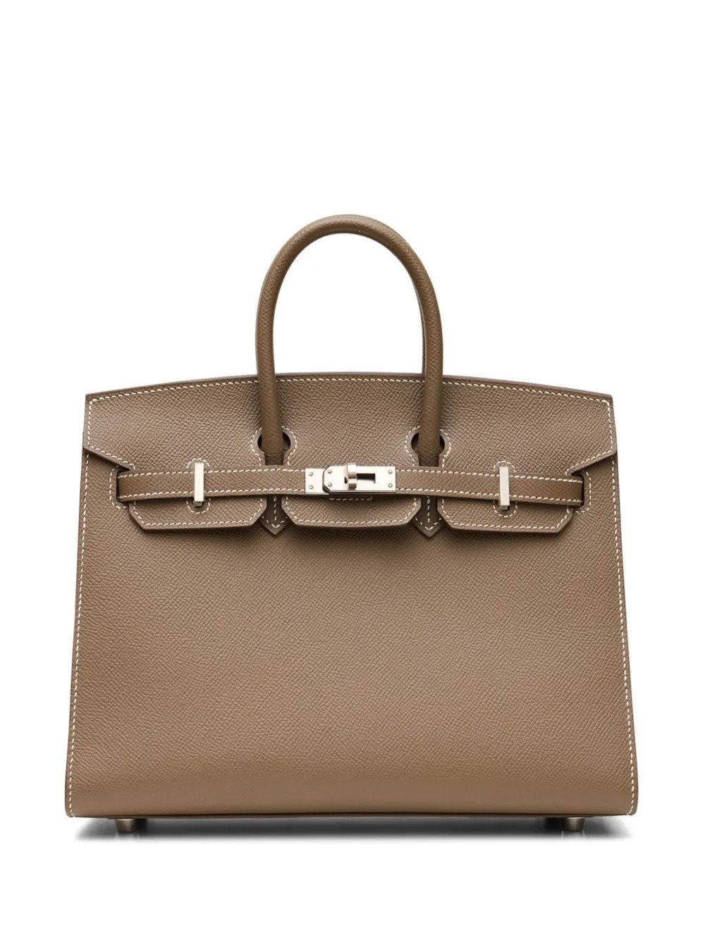 Hermès Pre-Owned Birkin 25 Sellier Tote Bag | Neutrals | FARFETCH | Farfetch Global