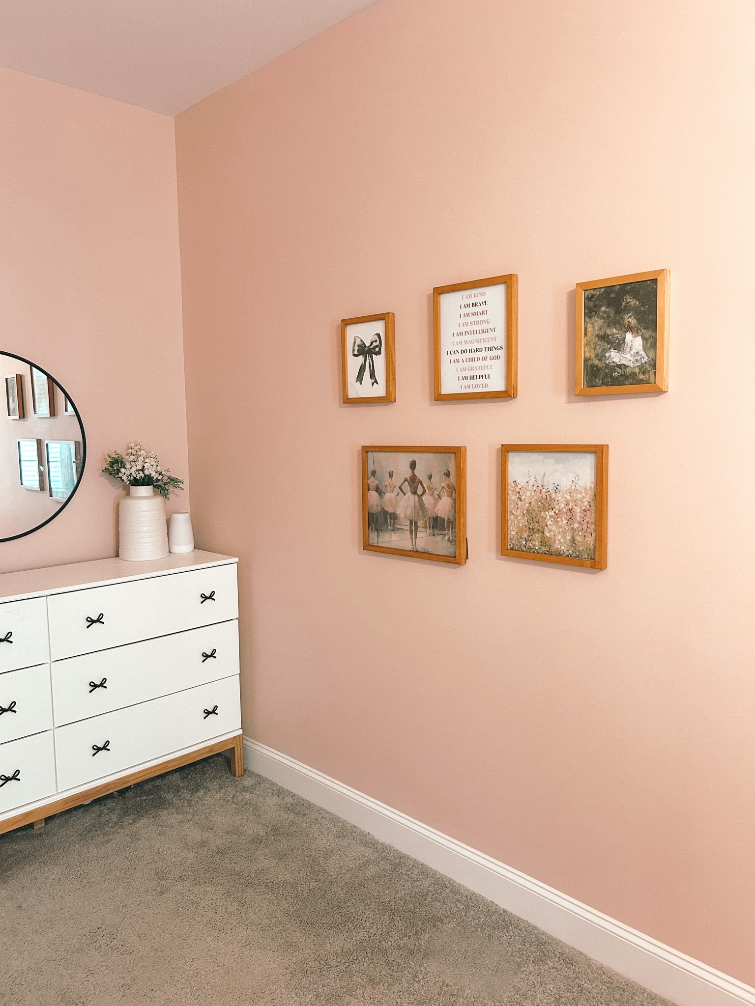 This corner of the nursery is bringing me so much joy! 🤍 Girls bedroom, gallery wall, crate and barrel, Etsy, Amazon finds, pottery barn, girl nursery, warm wood frames, sarahlong.co Sarahcatherinelong, girl mom, two under two

#LTKbaby #LTKfamily #LTKhome