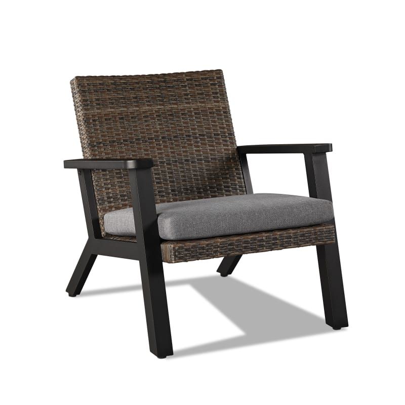 Real Flame 1120 Norwood 28" Wide 2 Piece Aluminum Framed Polyurethane Upholstered Outdoor Arm Chair  | Build.com, Inc.