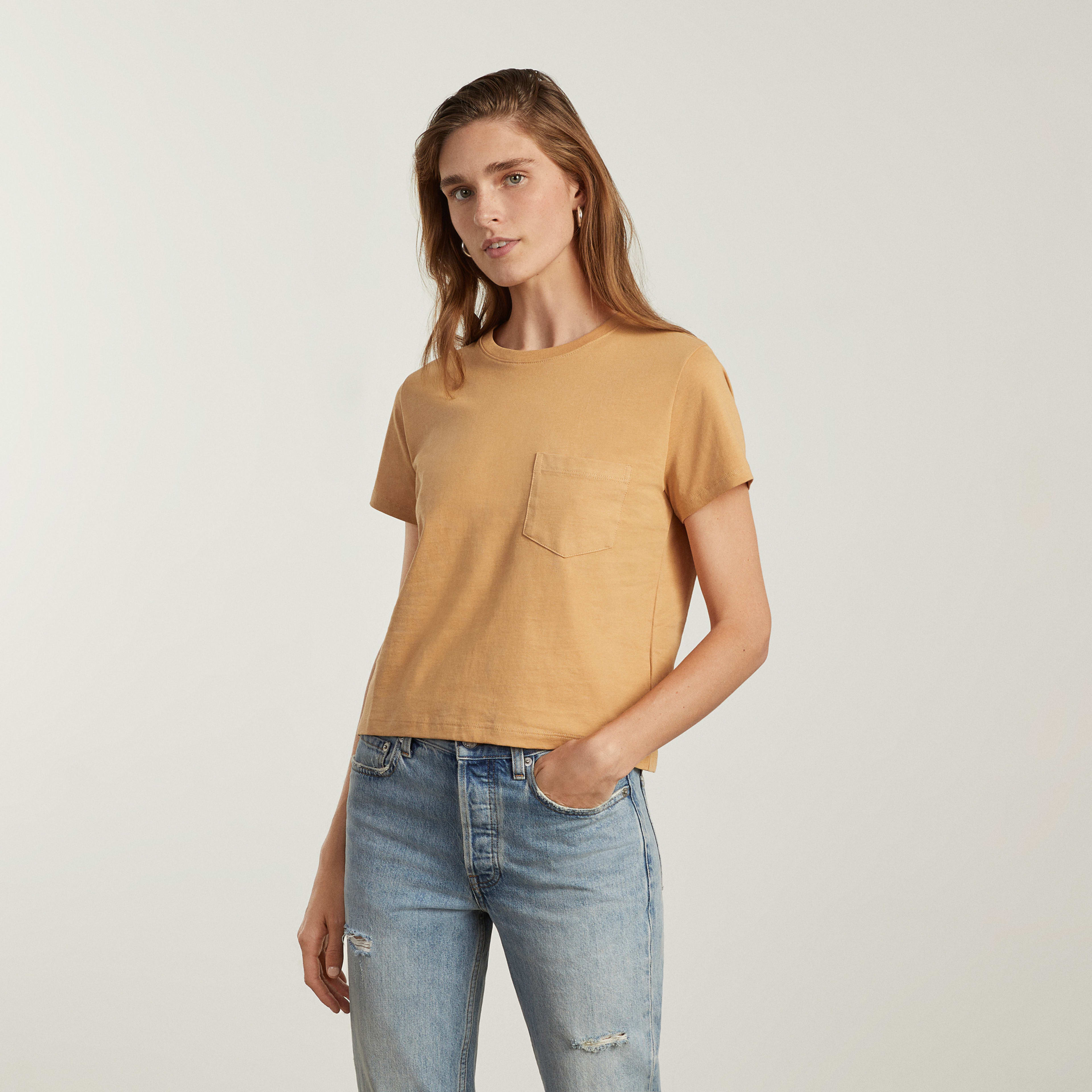 The Organic Cotton Box-Cut Tee | Everlane