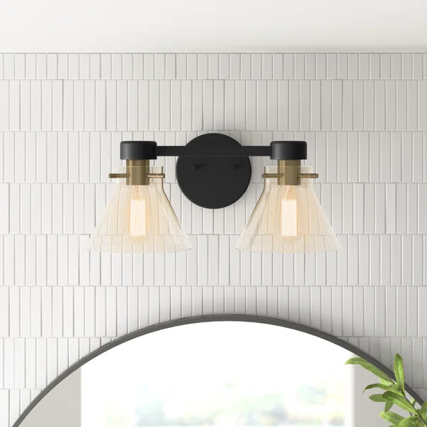 Tudor City 2 - Light Dimmable Vanity Light | Wayfair North America