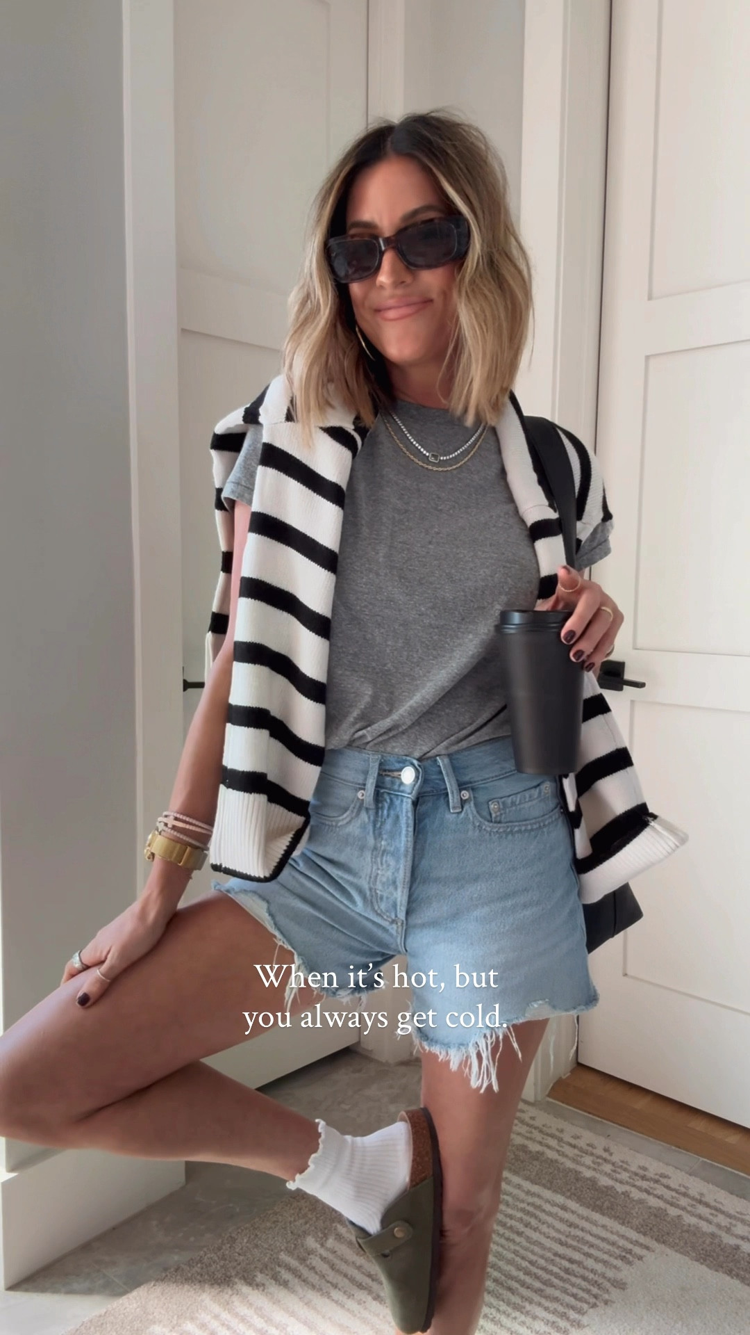 Affordable closet staples you’ll wear on repeat.🍂 The softest $10 tee, perfect $20 denim shorts, and an under $20 striped sweater (wearing xs) that looks way more expensive!

#LTKStyleTip #LTKSeasonal #LTKShoeCrush