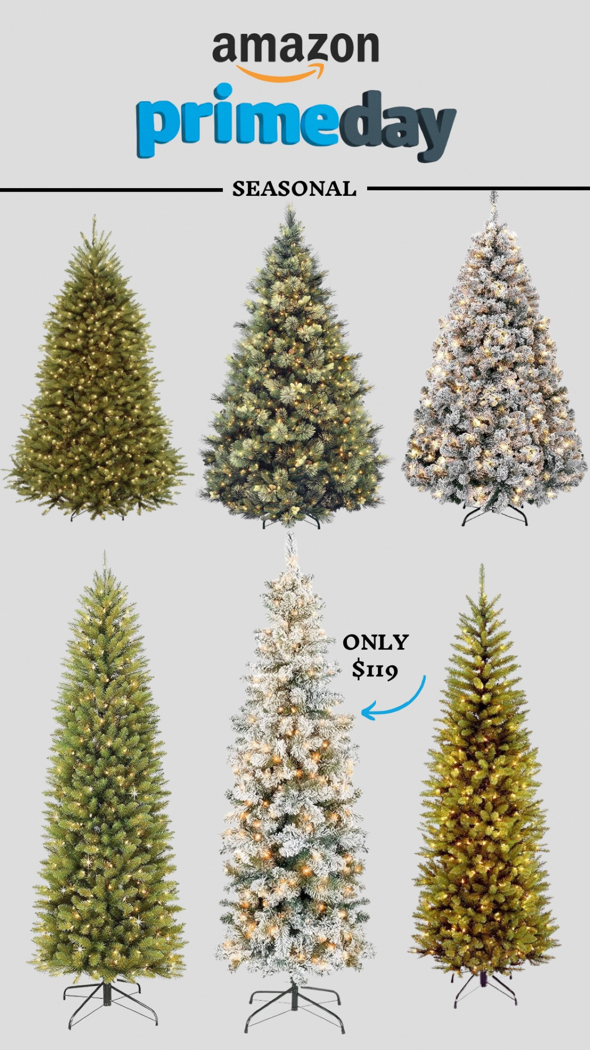 Christmas Tree Deals on #amazonprime 

#LTKHolidaySale #LTKxPrime #LTKGiftGuide