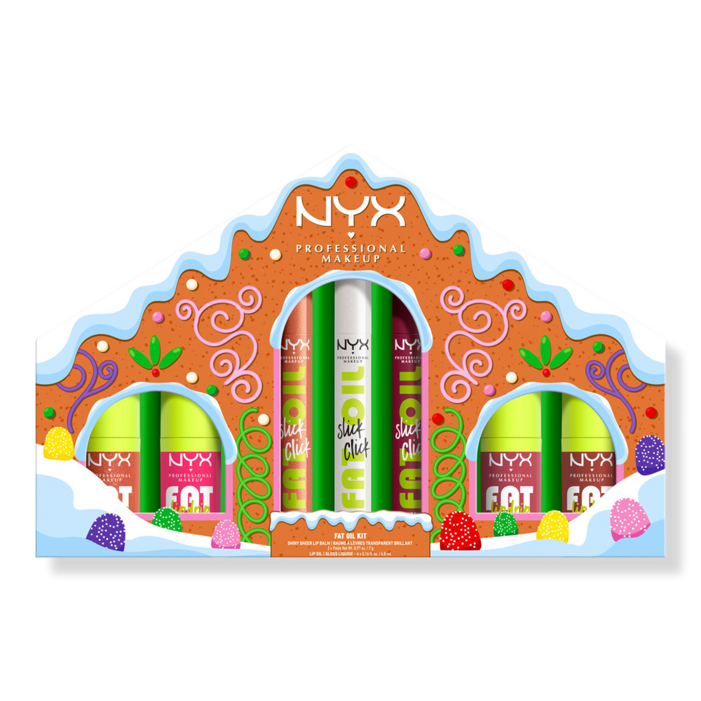NYX Professional Makeup Gingerbread House Fat Oil Kit - Fat Gingerbread House | Ulta
