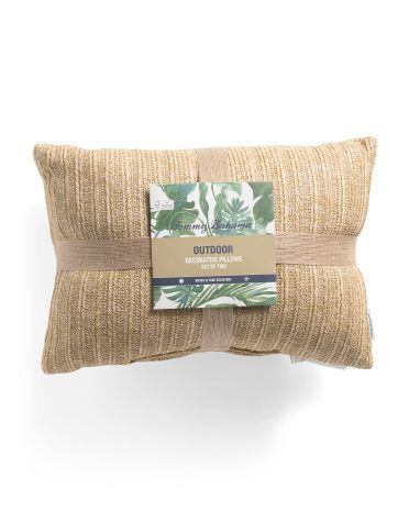 14x20 2pk Outdoor Woven Pillows | TJ Maxx