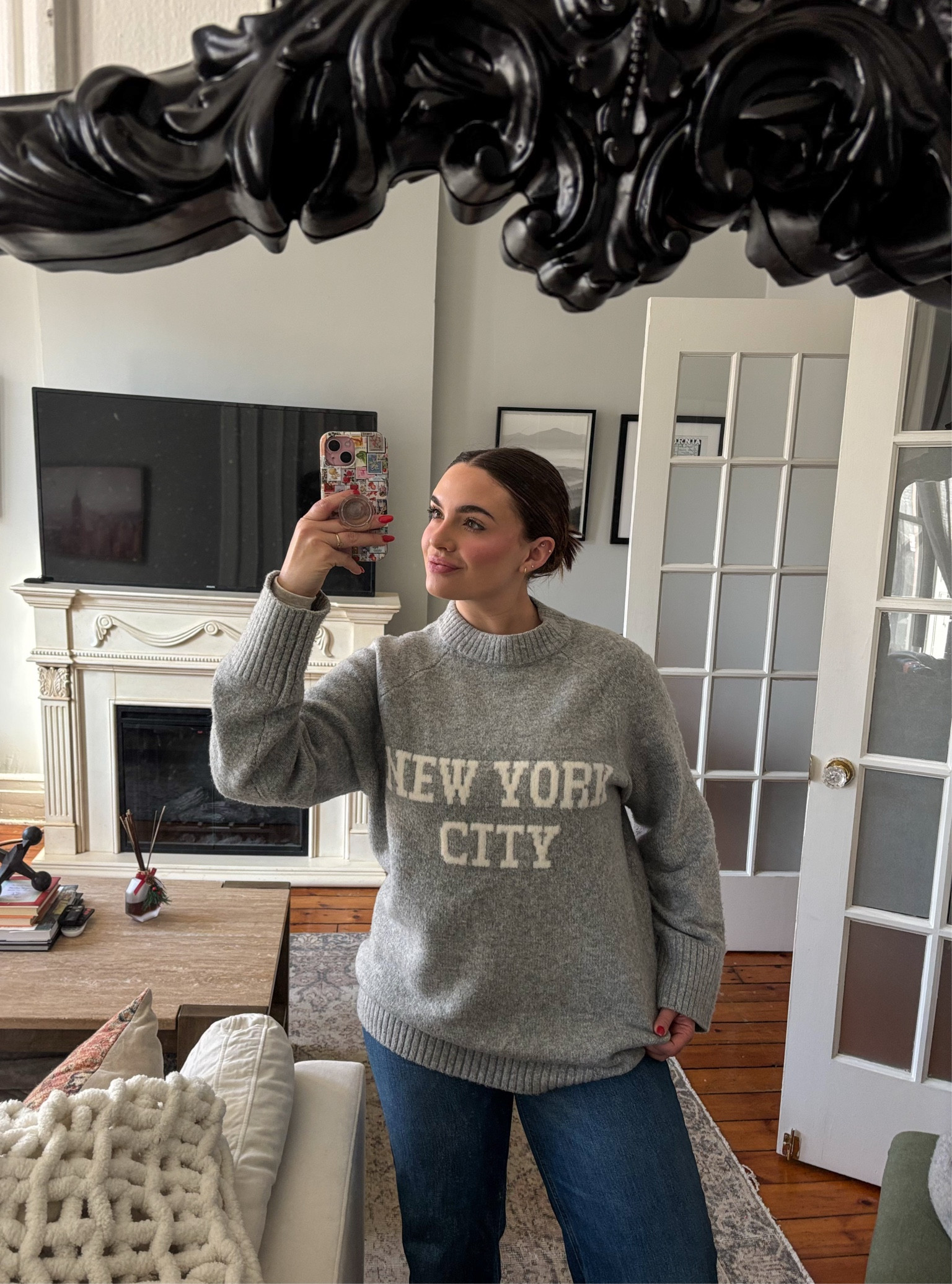 One of my absolute favorite sweaters. Super thick and  on sale now!! Wearing a size medium🤍

#LTKStyleTip #LTKFindsUnder100 #LTKSeasonal