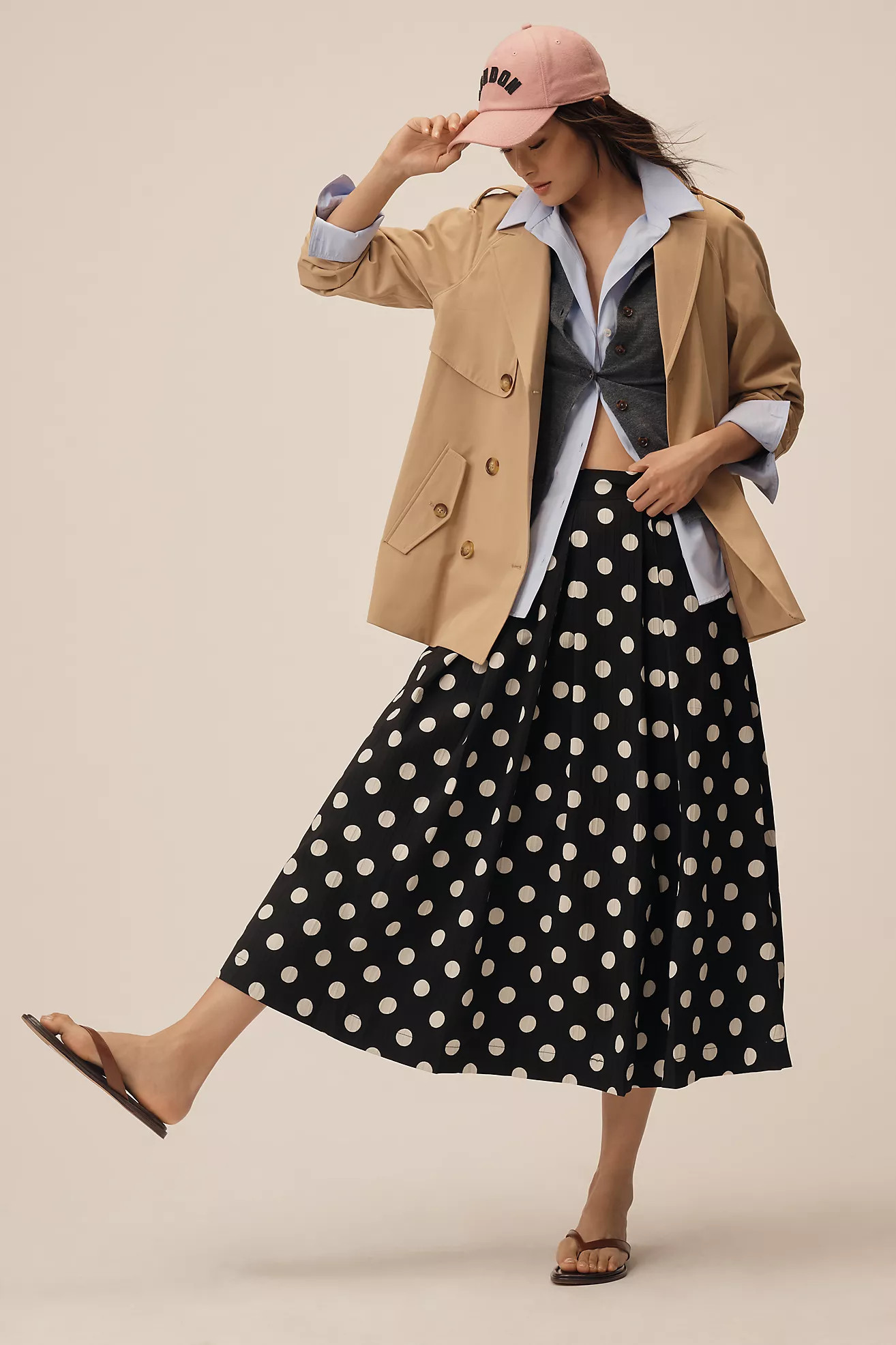 English Factory Full Midi Skirt | Anthropologie (US)