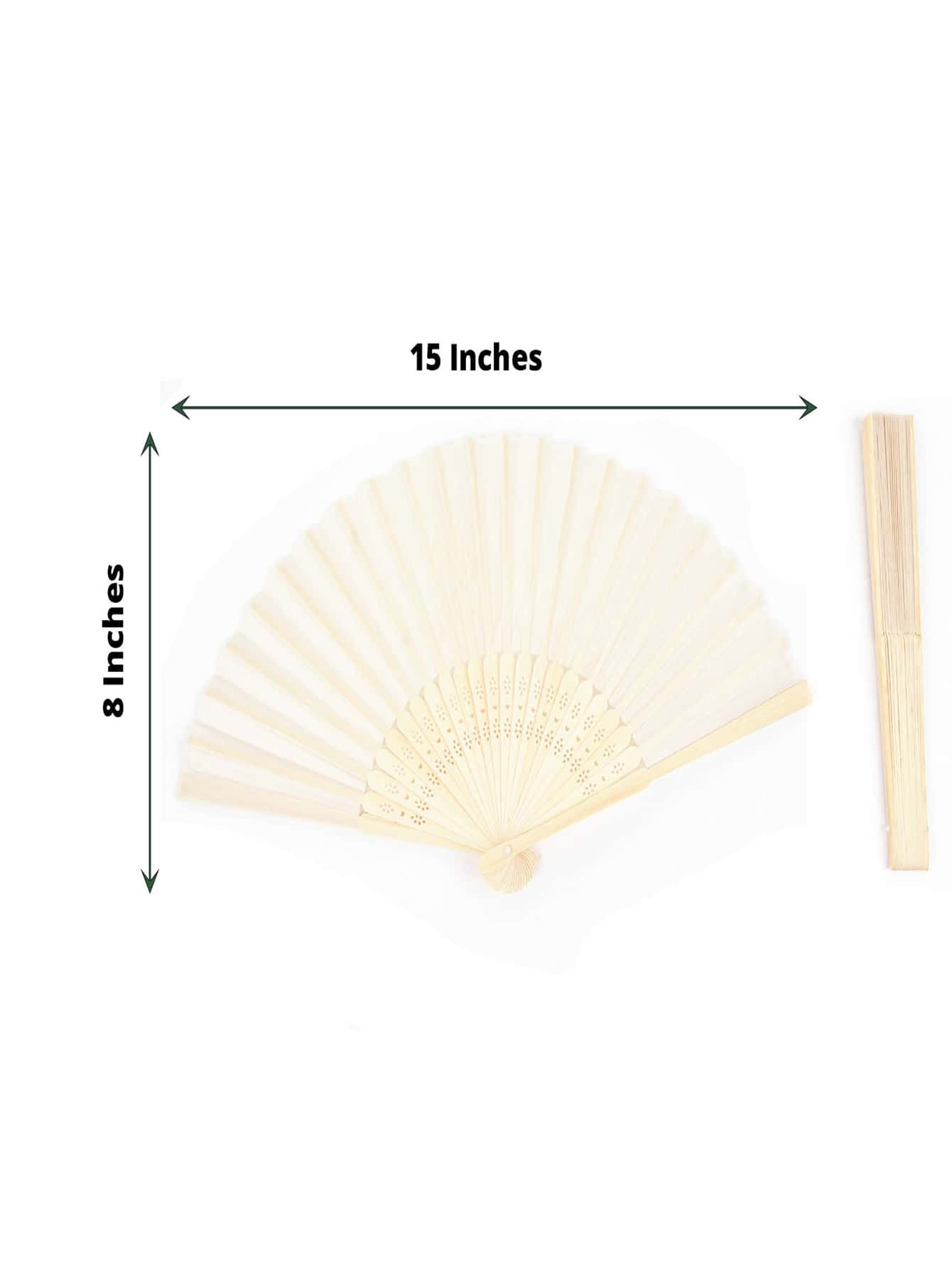 1pc Hollow Out Folding Fan For Wedding Party Decoration Boho Casual | SHEIN