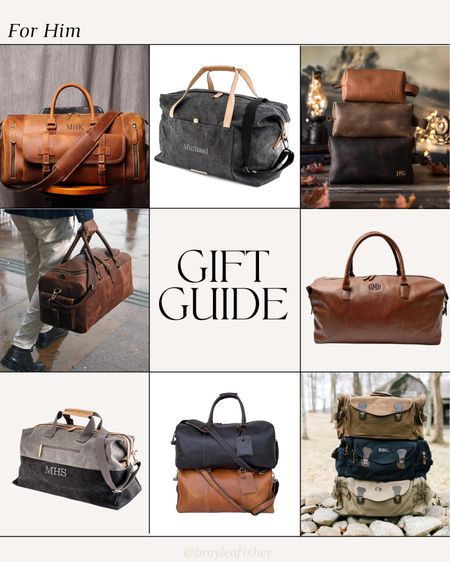 Best sellers on my page every christmas!? Which is so random but fine by me, leather duffel bags! Duffle bag, overnight bag, leather bag, travel bag, gifts under $100

#LTKSeasonal #LTKunder100