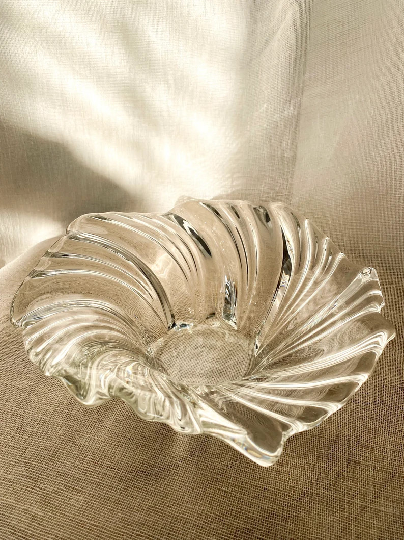 Mikasa Belle Epoque Glass Bowl | Etsy | Etsy (US)