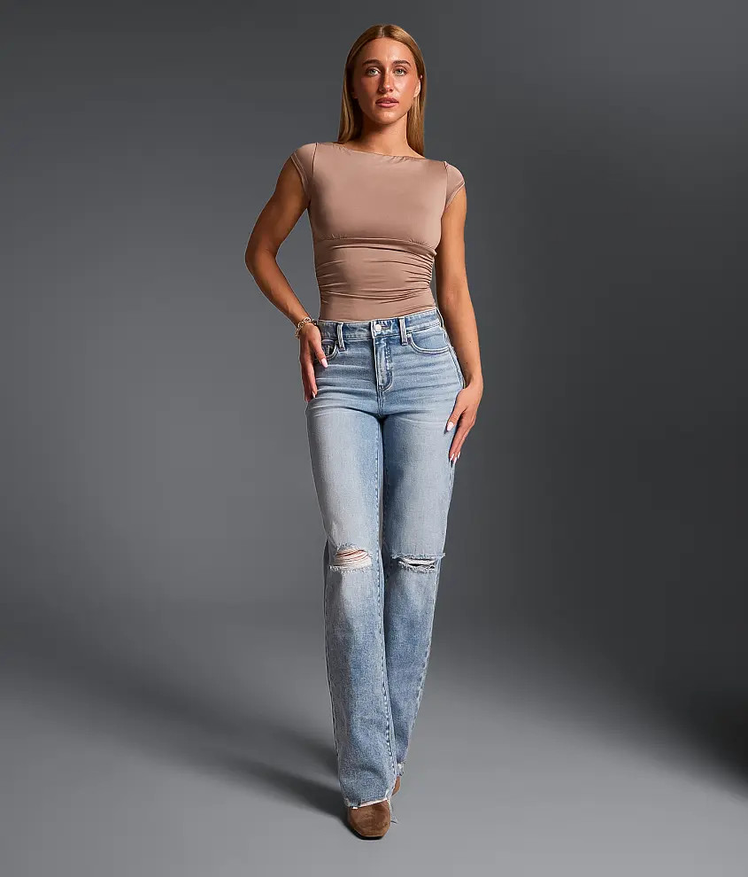 Fit No. 75 Classic Straight Stretch Jean | Buckle