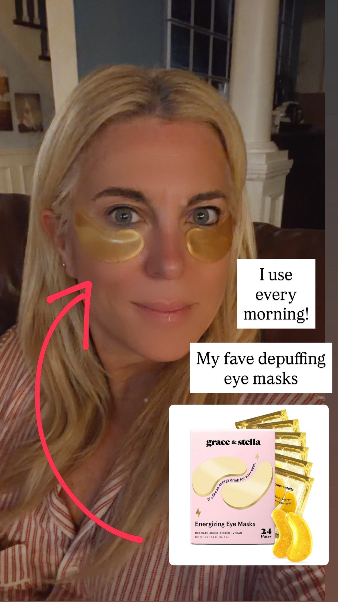 Grace & Stella eye masks - these are the best for de-puffing.

#LTKBeauty