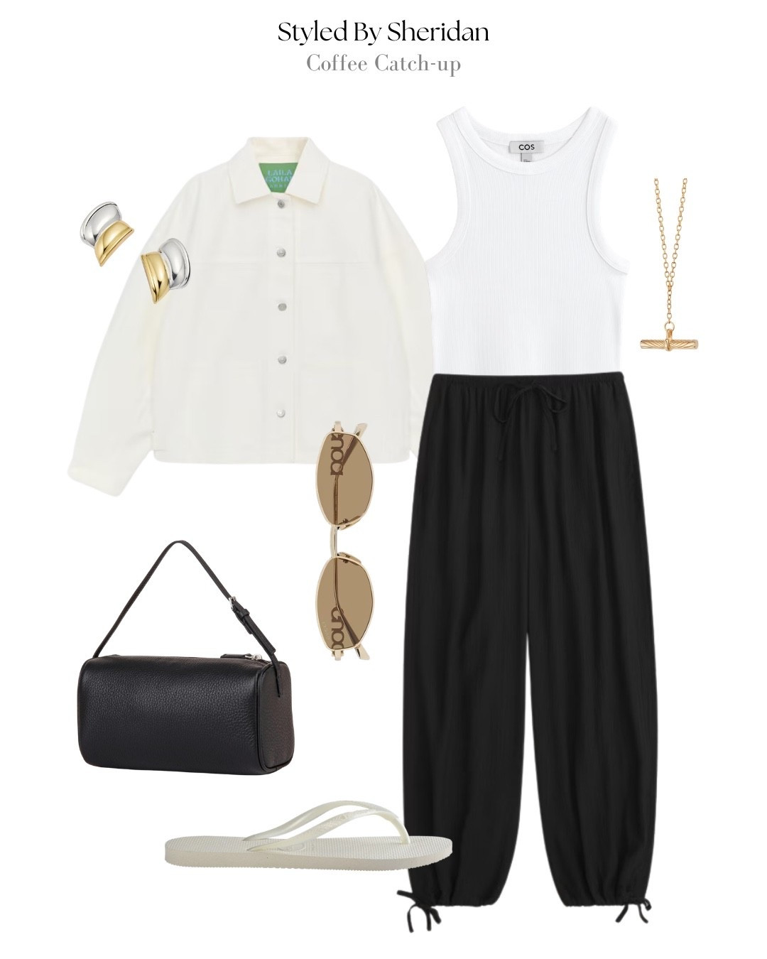 Styling balloon trousers ➡️ Comfy & cool for a coffee catch-up with friends or a day of running errands

#LTKsummer #LTKshoes #LTKbag