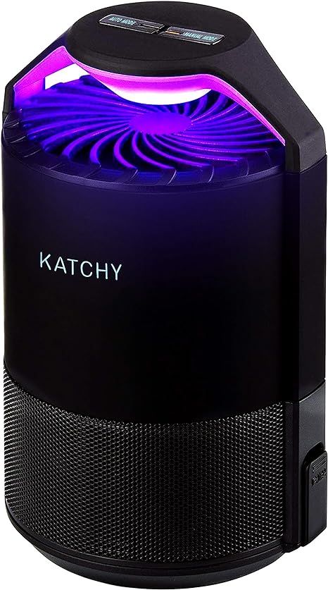 KATCHY Indoor Insect Trap: Bug, Fruit Fly, Gnat, Mosquito Killer - UV Light, Fan, Sticky Glue Boa... | Amazon (US)