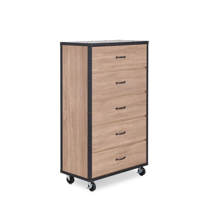 Leiston 5 - Drawer Dresser | Wayfair North America