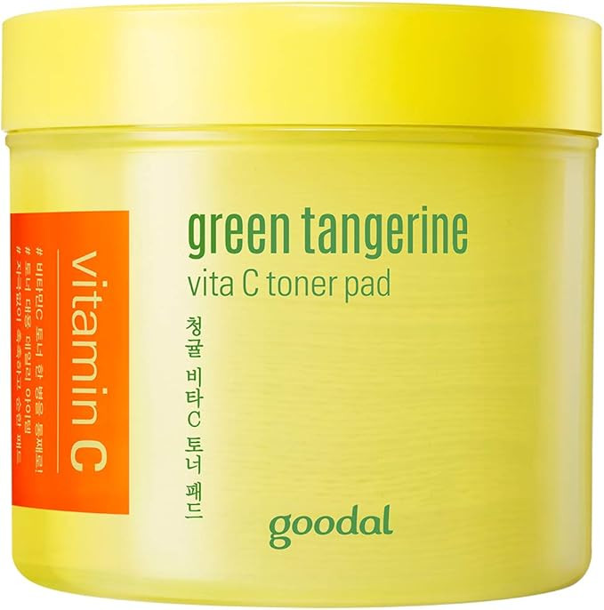Goodal Green Tangerine Vitamin C Toner Pads with ‘5-IN-1’ Effect | Exfoliates, Tones, Brighte... | Amazon (US)