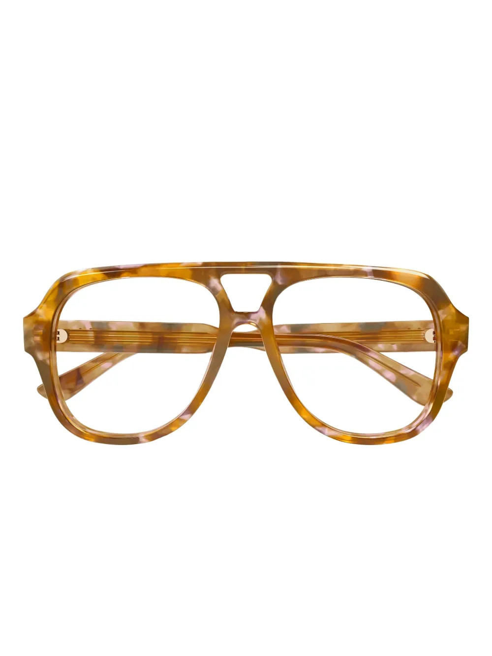 Chloé Eyewear logo-lettering Glasses | Brown | FARFETCH ID | Farfetch Global