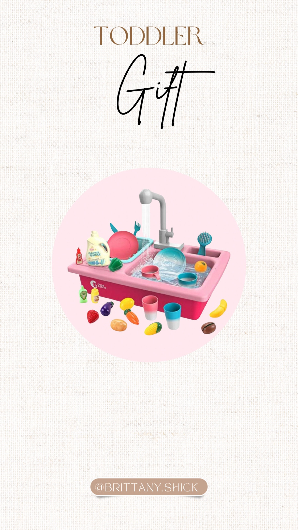 Toddler Gift Working Sink Play Food Kitchen - Under $50 Gifts

#LTKGiftGuide #LTKkids #LTKunder50