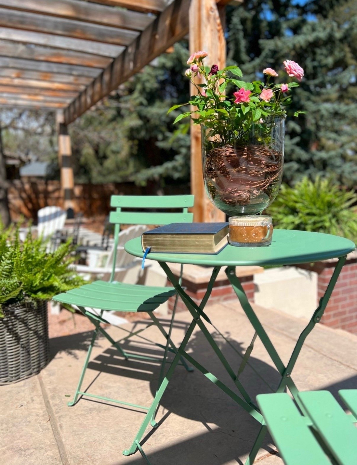 This little bistro set has quickly become a favorite spot in the garden! I love starting my mornings out here with a cup of coffee and my devotional, surrounded by blooms. It’s the perfect cozy setup for any gardener who enjoys a quiet moment outdoors.

#LTKFind #LTKstyletip #LTKhome