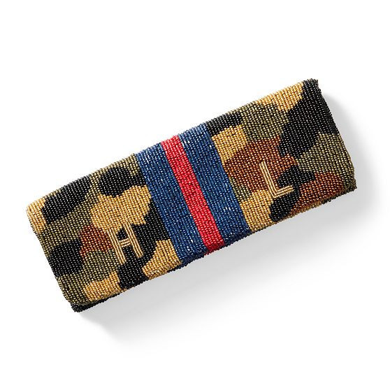 Beaded Clutch, Camo | Mark and Graham
